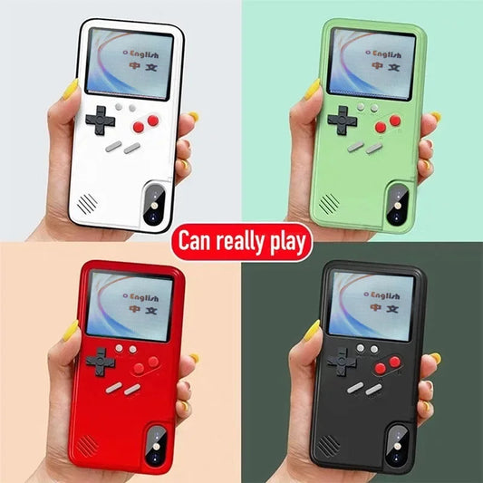 For Iphone 16 Pro 15 14 Plus 13 12 11 Pro Max Xsmax X Xr Gameboy Console Phone Cover 36 Classic Retro Funny Game Boy Gaming Case