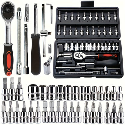 46pcs Car Repair Tool Kit