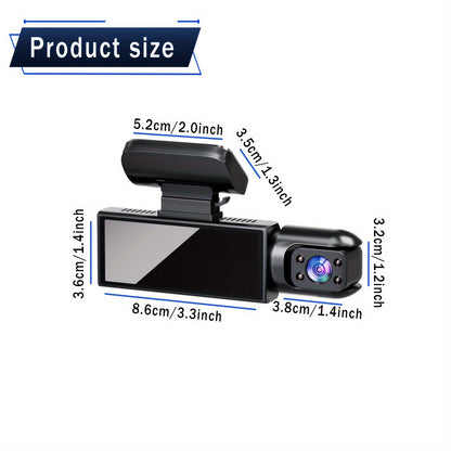 Dual Camera, Dash Cam for Cars