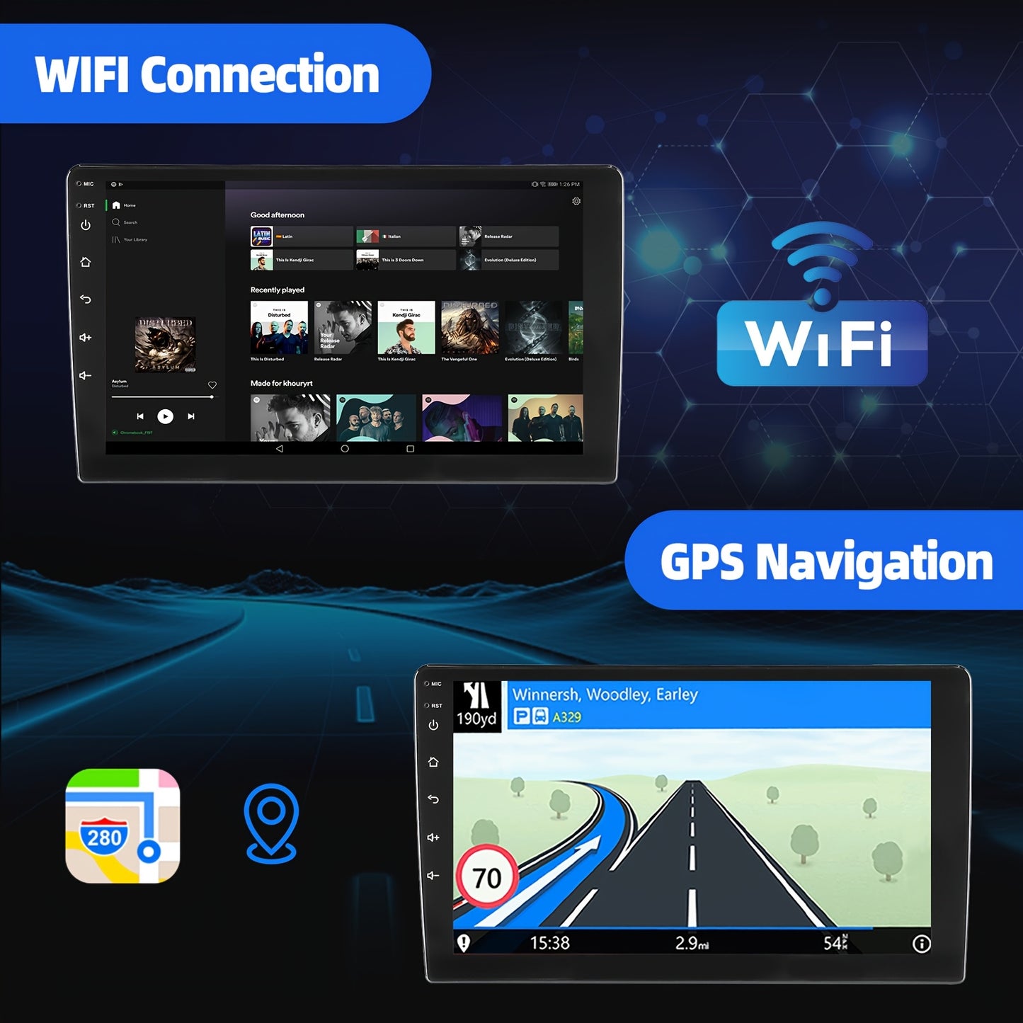 14-Inch 2+32G Android Auto Radio for Car's