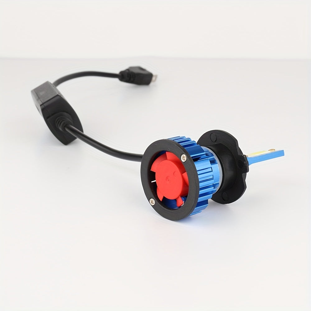 TOAUTO 2pcs 72W LED Headlight Bulb T7 H4 H7 H11 9005/HB3 9006/HB4 H1 H3 Hi/Low Beam Led Lamp