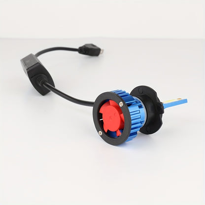 TOAUTO 2pcs 72W LED Headlight Bulb T7 H4 H7 H11 9005/HB3 9006/HB4 H1 H3 Hi/Low Beam Led Lamp