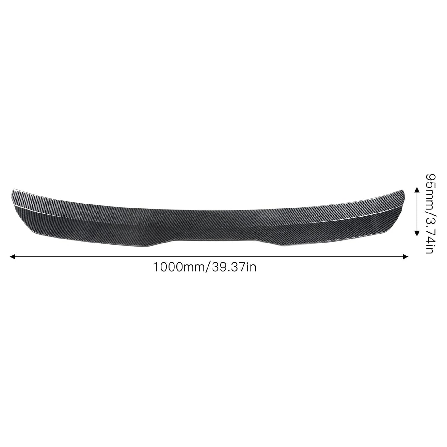 Car Rear Trunk Lid Spoiler Wings