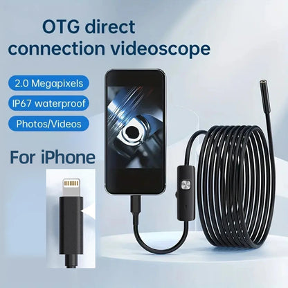 Endoscope Camera  For iPhone  Cars Endoscopic