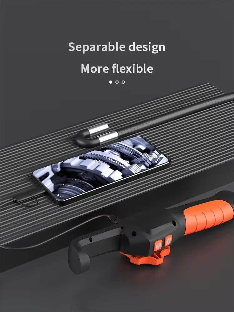 Dodosee 360° Two-Way Type-C Articulating Endoscope HD Camera