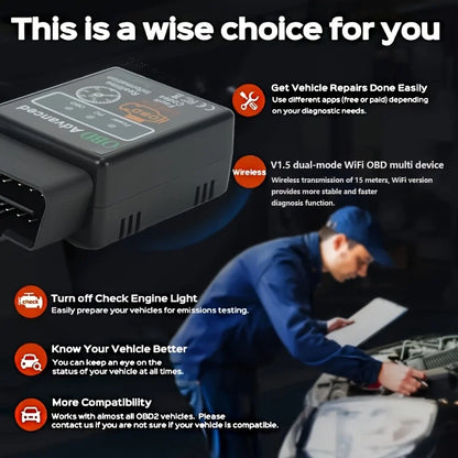 Car Code Scanner, Compact Scanner