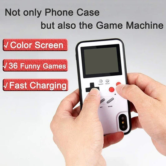 For Iphone 16 Pro 15 14 Plus 13 12 11 Pro Max Xsmax X Xr Gameboy Console Phone Cover 36 Classic Retro Funny Game Boy Gaming Case