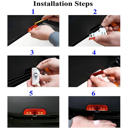 LED Car Door Projector Welcome Ghost Shadow Light Accessories