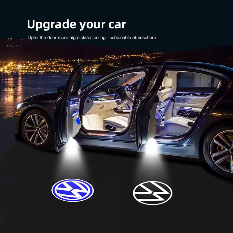 LED Car Door Projector Welcome Ghost Shadow Light Accessories