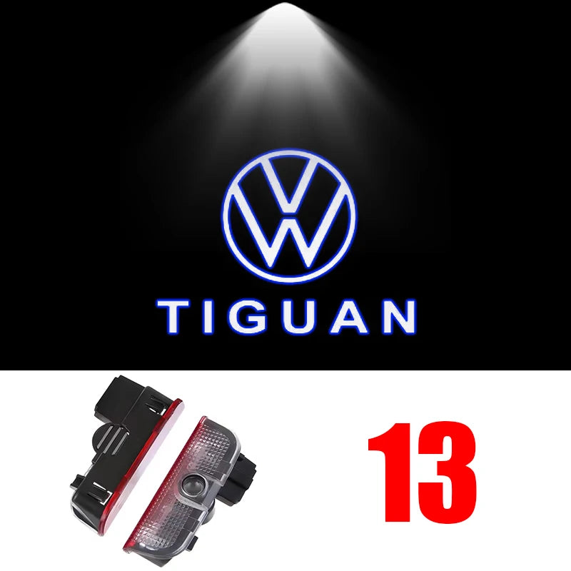 LED Car Door Projector Welcome Ghost Shadow Light Accessories