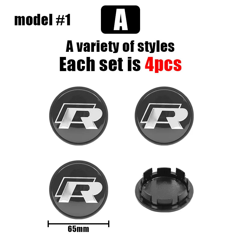 Car Logo Wheel Center Caps Hubcap Cover