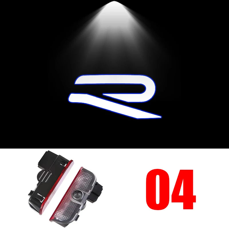 LED Car Door Projector Welcome Ghost Shadow Light Accessories