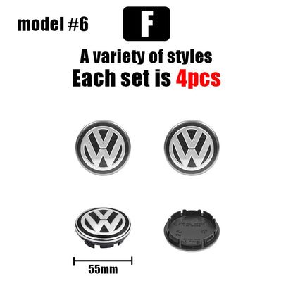 Car Logo Wheel Center Caps Hubcap Cover