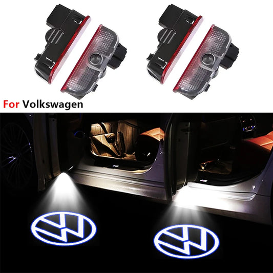 LED Car Door Projector Welcome Ghost Shadow Light Accessories
