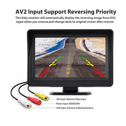 Rear View Camera Monitor Screen Reversing Camera