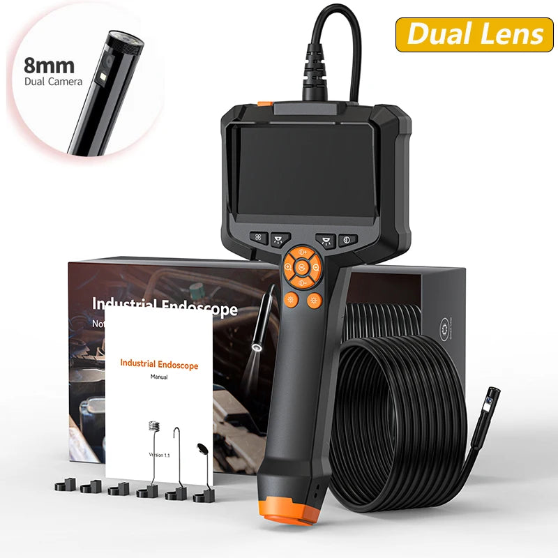 Endoscope Camera with 4.3 Inch IPS HD Screen