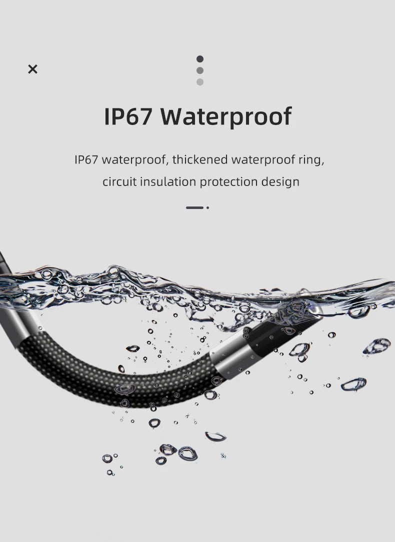 Dodosee 360° Two-Way Type-C Articulating Endoscope Camera