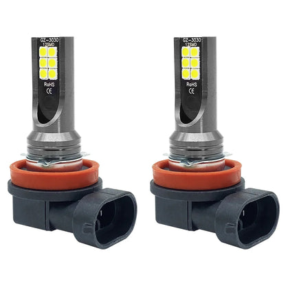 2Pcs H8 H11 LED Bulb H16 JP 9005 HB3 9006 HB4 Led Lamp