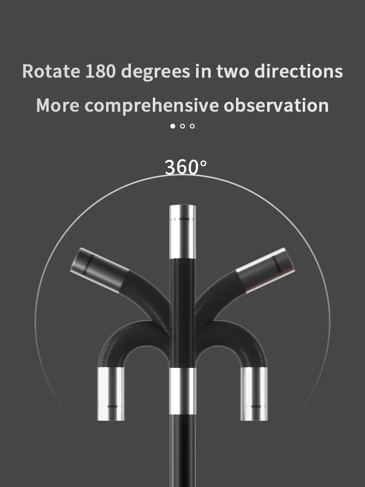 Dodosee 360° Two-Way Type-C Articulating Endoscope Camera