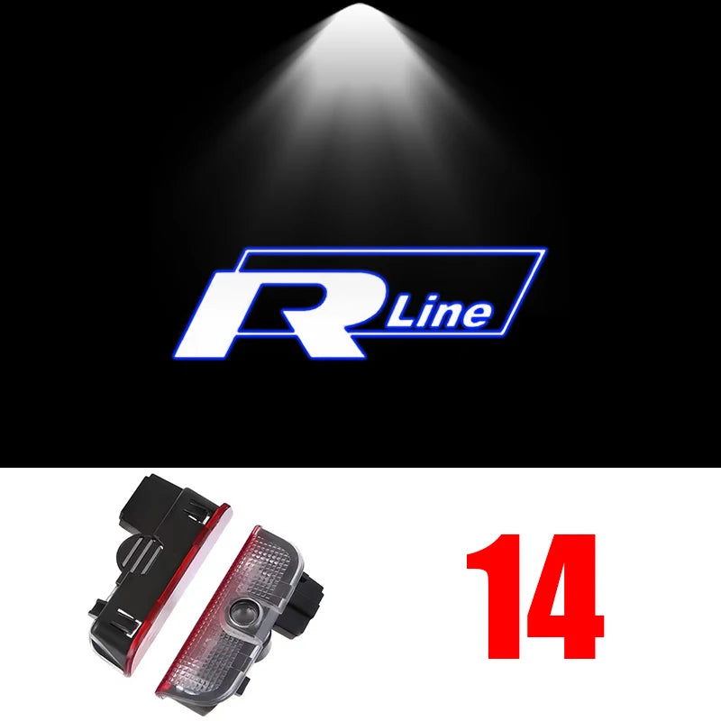 LED Car Door Projector Welcome Ghost Shadow Light Accessories