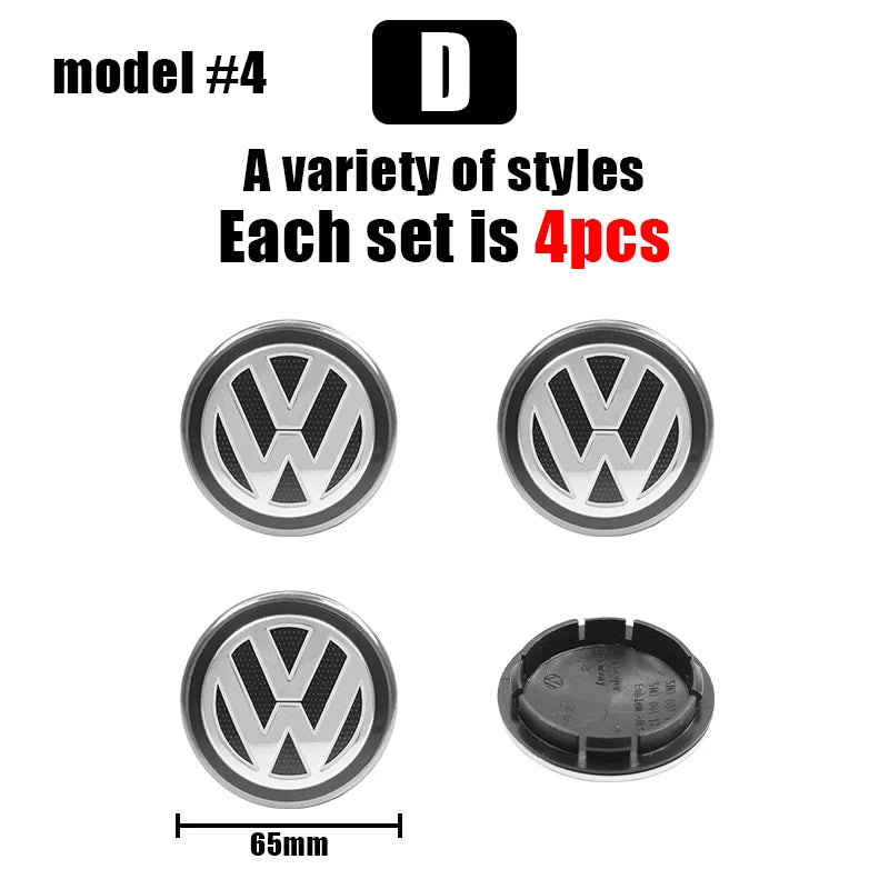 Car Logo Wheel Center Caps Hubcap Cover