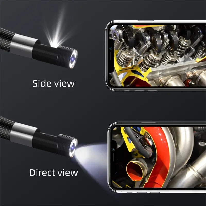Dodosee 360° Two-Way Type-C Articulating Endoscope Camera