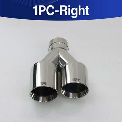 Double Outlet Exhaust Pipe