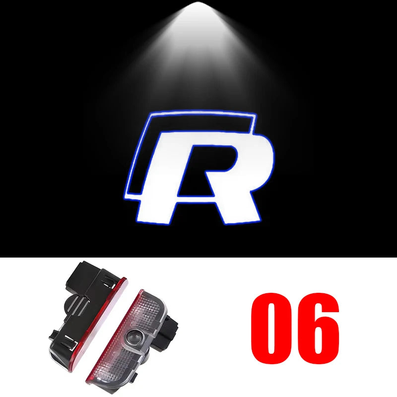 LED Car Door Projector Welcome Ghost Shadow Light Accessories