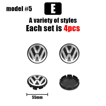 Car Logo Wheel Center Caps Hubcap Cover