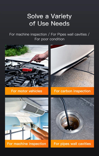 Endoscope Camera with 4.3 Inch IPS HD Screen