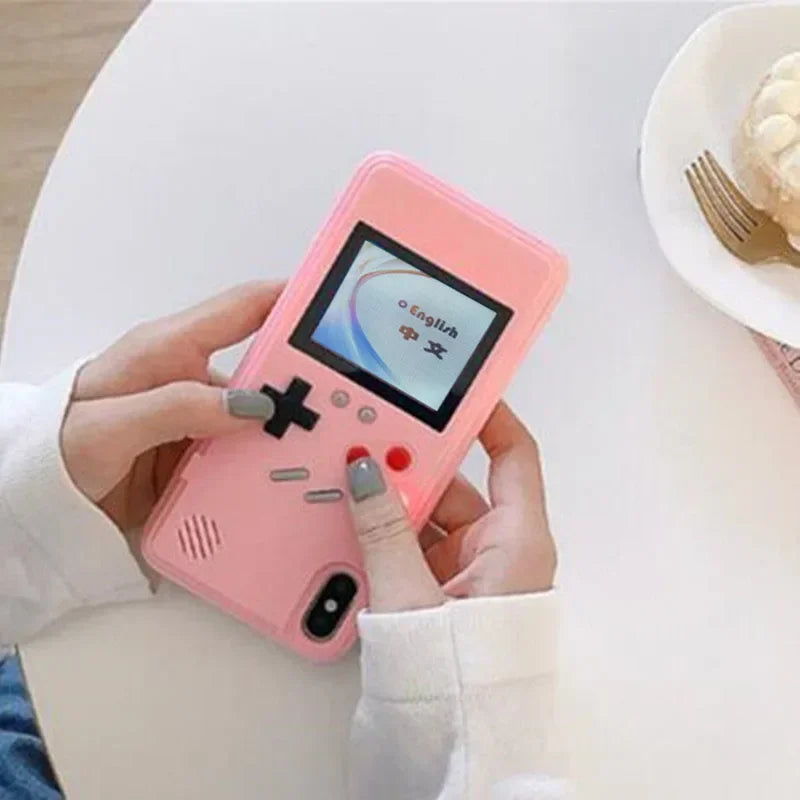 For Iphone 16 Pro 15 14 Plus 13 12 11 Pro Max Xsmax X Xr Gameboy Console Phone Cover 36 Classic Retro Funny Game Boy Gaming Case