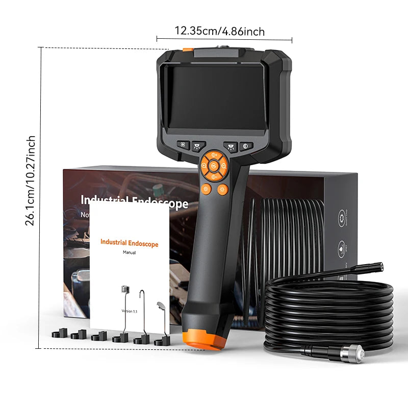 Endoscope Camera with 4.3 Inch IPS HD Screen