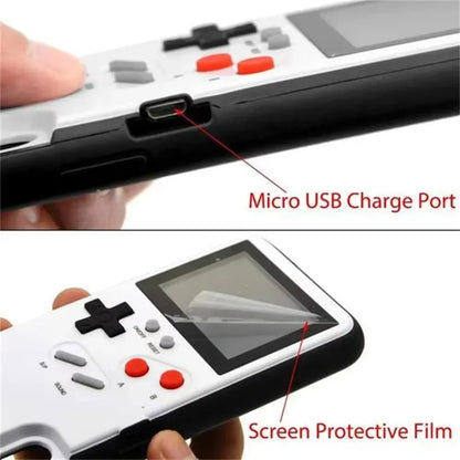 For iPhone 12 13 14 15 16 Pro Max X Xr Xs Max 7 8 14 15 Plus SE 2022 Playable Gameboy Case Retro 3D Video Game Cover Console