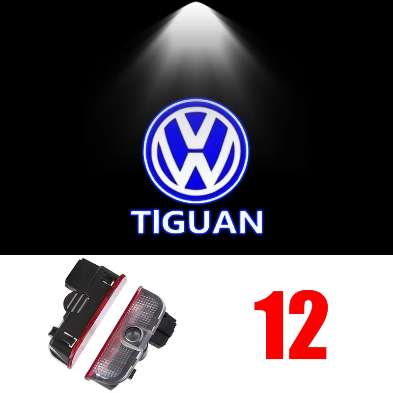 LED Car Door Projector Welcome Ghost Shadow Light Accessories