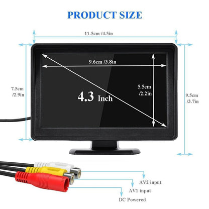 Rear View Camera Monitor Screen Reversing Camera