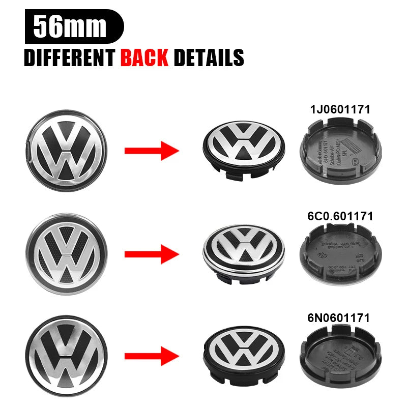 Car Logo Wheel Center Caps Hubcap Cover
