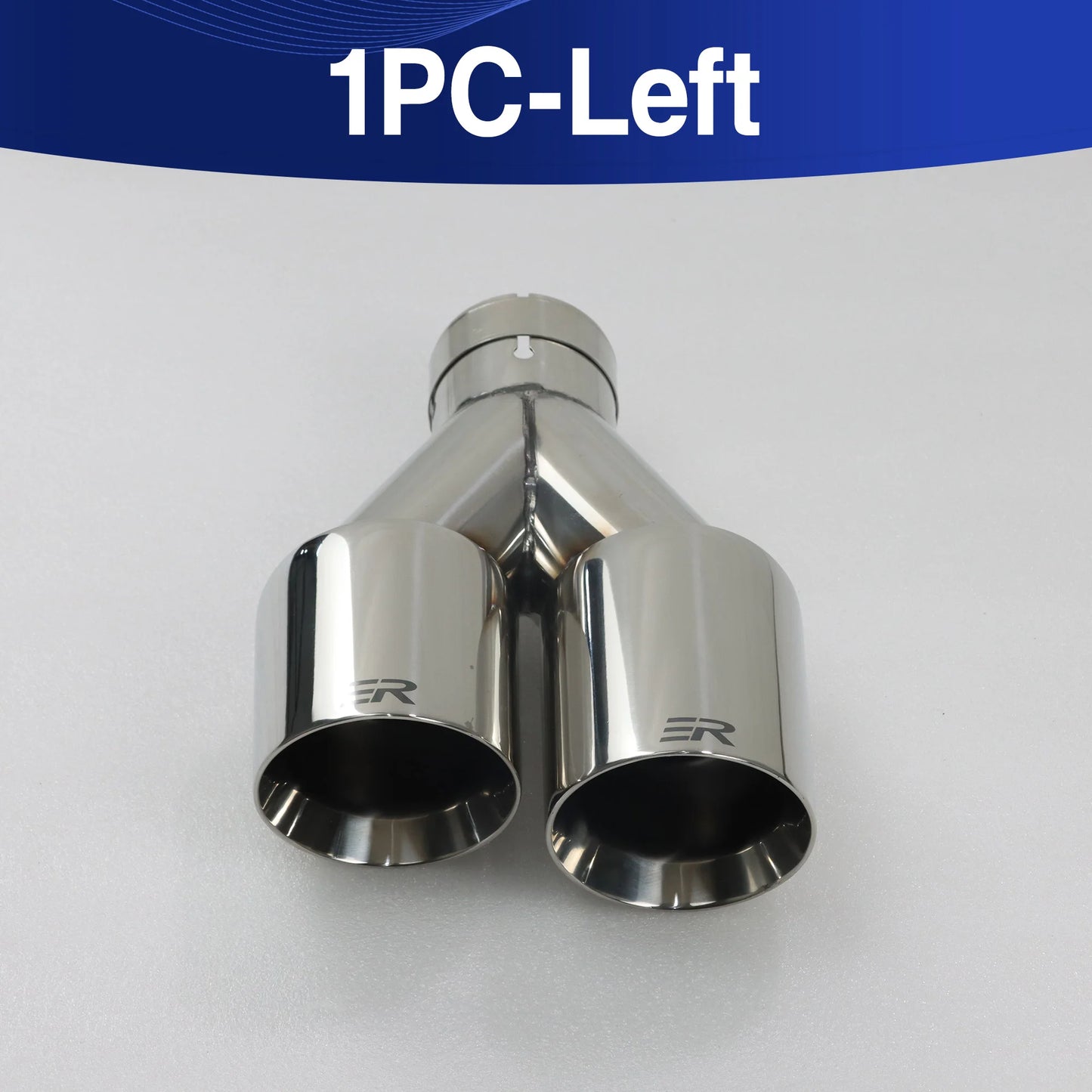Double Outlet Exhaust Pipe
