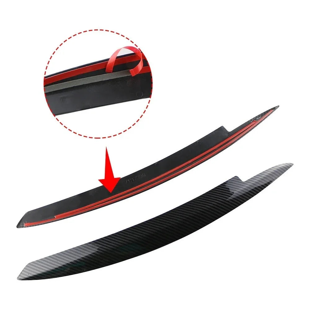 Car Headlight Head Lamp Eyebrow Cover Trim Sticker for Volkswagen VW GOLF 7 Golf7 MK7 GTI Car Exterior Accessories
