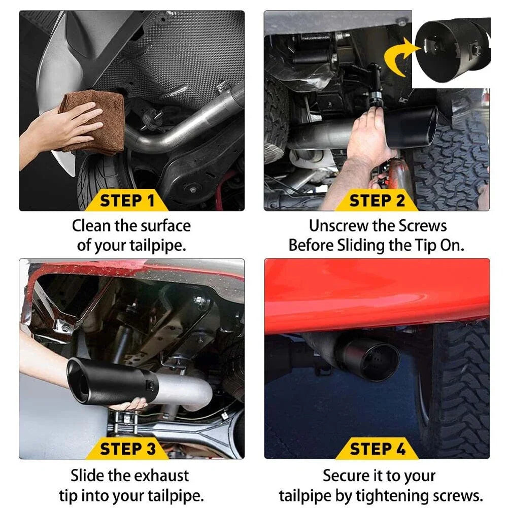 Car Exhaust Muffler Tip