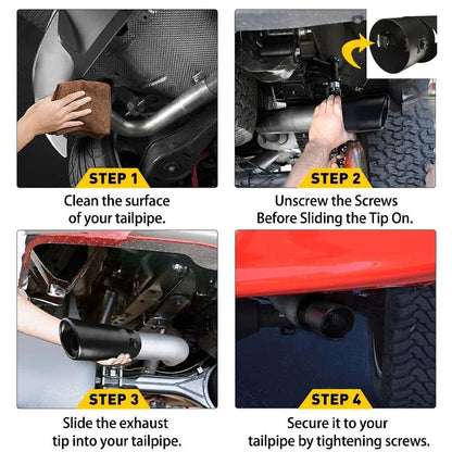 Car Exhaust Muffler Tip