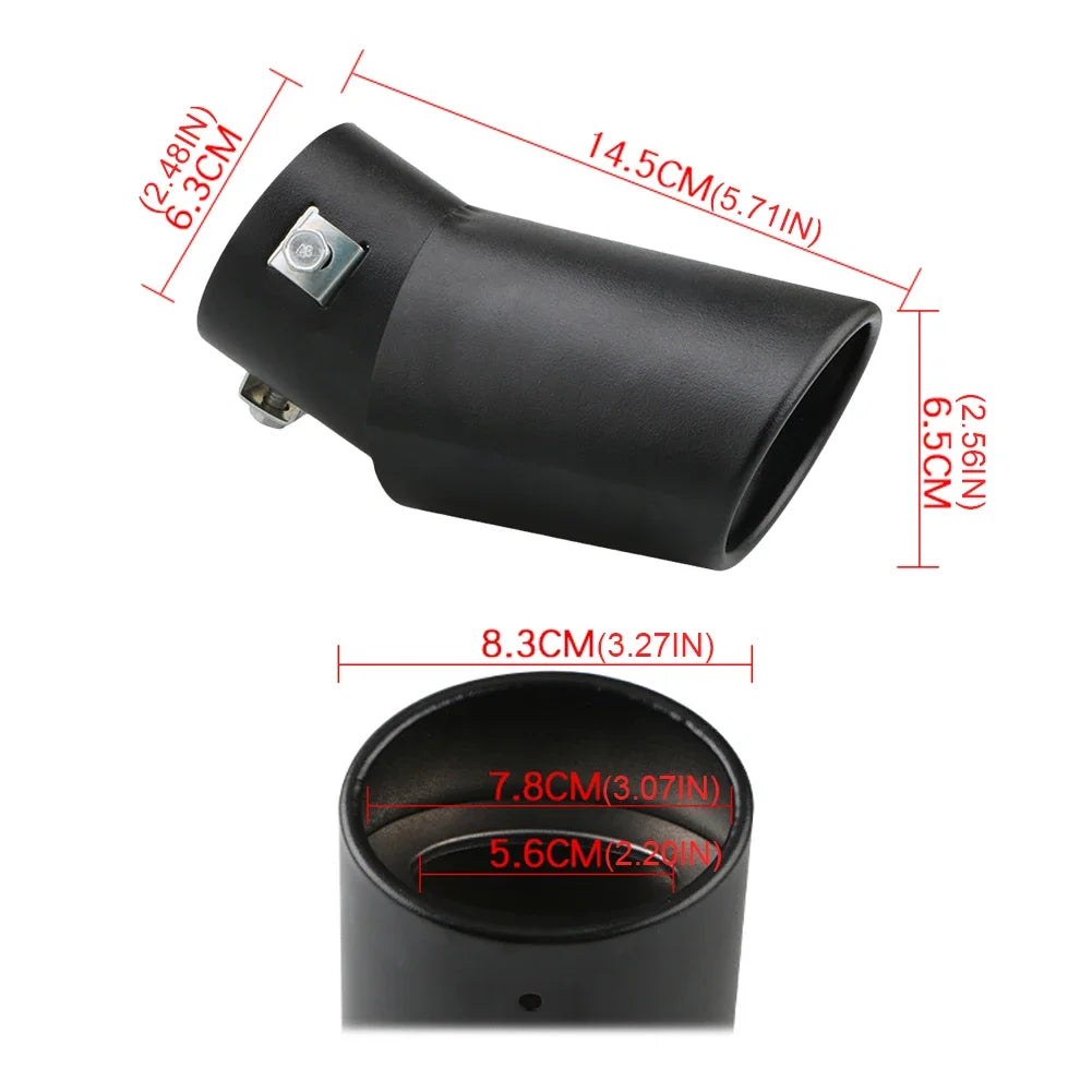 Car Exhaust Muffler Tip
