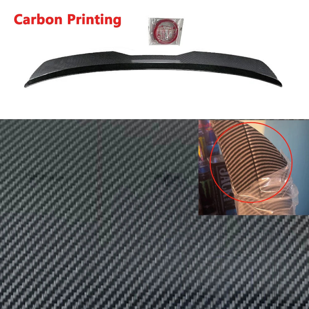 Car Rear Trunk Lid Spoiler Wings