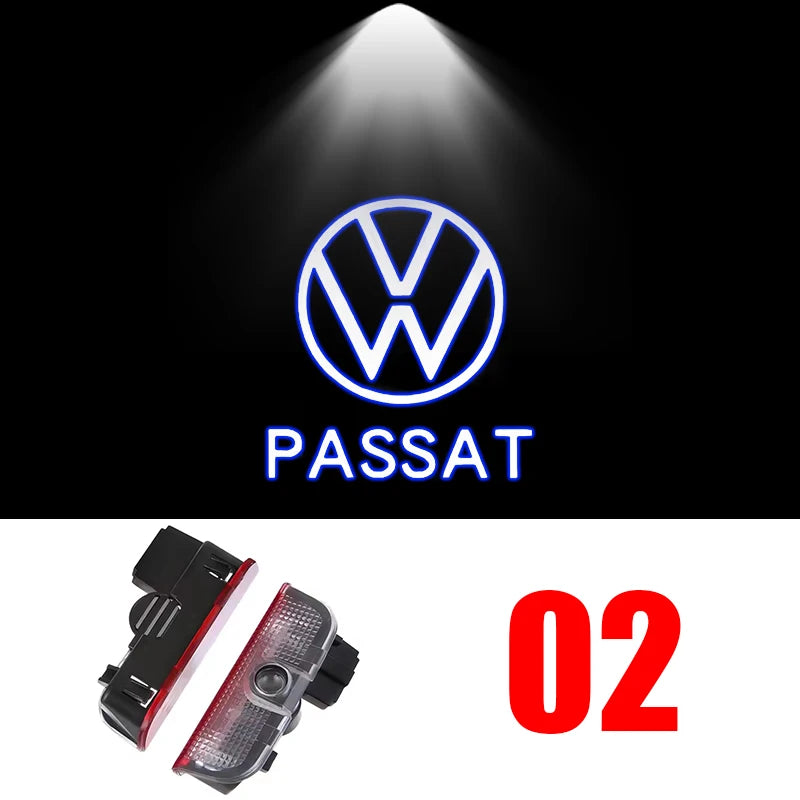 LED Car Door Projector Welcome Ghost Shadow Light Accessories