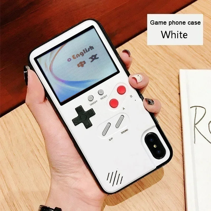 For Iphone 16 Pro 15 14 Plus 13 12 11 Pro Max Xsmax X Xr Gameboy Console Phone Cover 36 Classic Retro Funny Game Boy Gaming Case