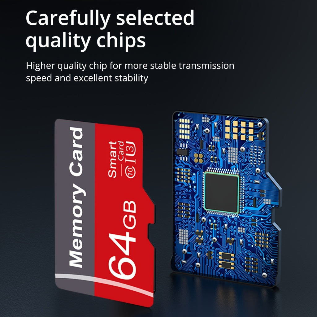 1pc Memory Card 64GB 32GB 16GB With Adapter