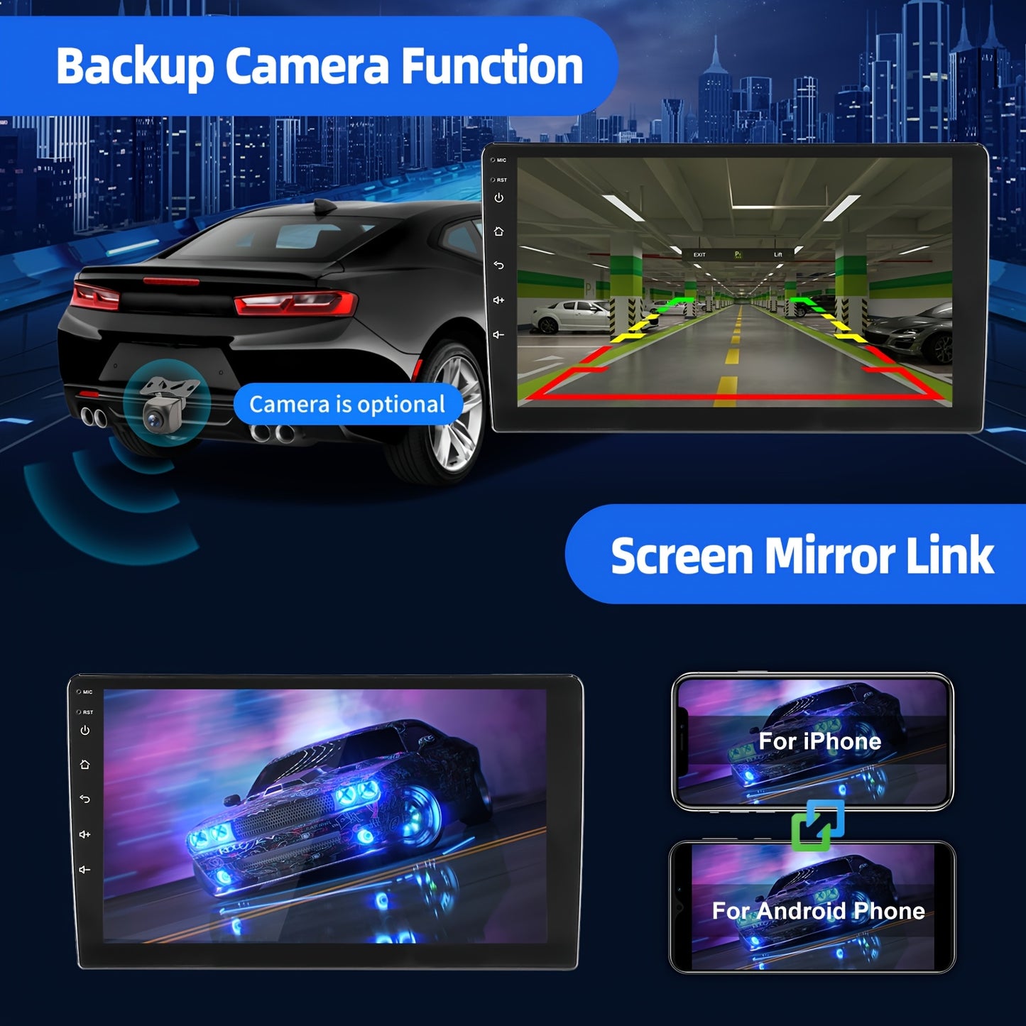 14-Inch 2+32G Android Auto Radio for Car's