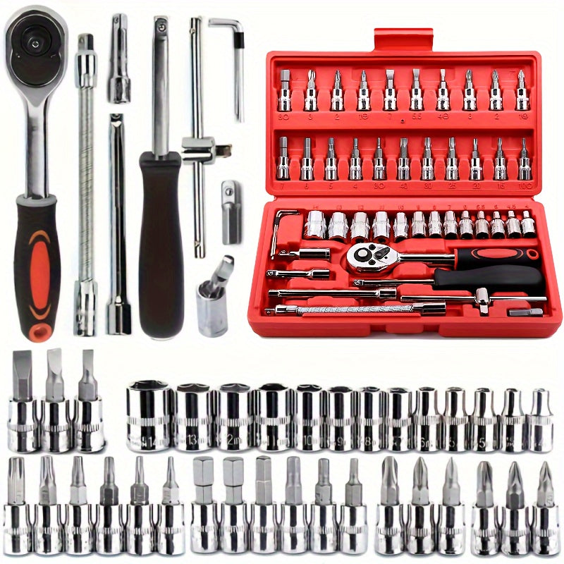 46pcs Car Repair Tool Kit