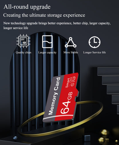 1pc Memory Card 64GB 32GB 16GB With Adapter
