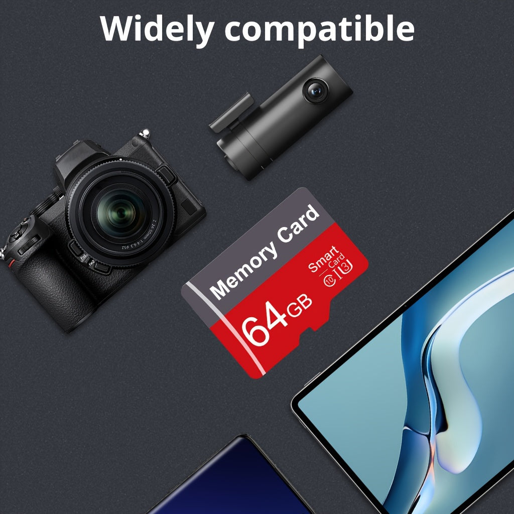 1pc Memory Card 64GB 32GB 16GB With Adapter